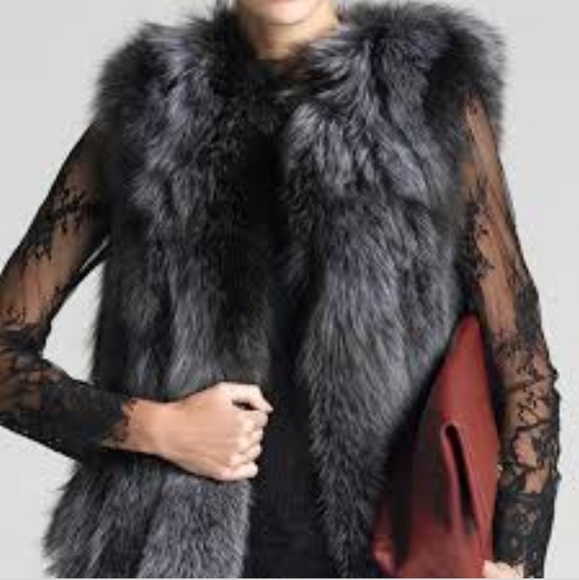 Carols Boutique Jackets & Blazers - NEW Boutique Faux Fur Vest Black
